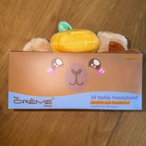 NEW‎ The Crème Shop's 3D Teddy Spa HeadyBand  Capybara